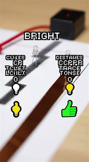 Minecraft “Redstone Dust” IRL: Graphite vs Copper Tape