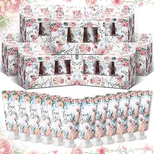 36 Pcs 6 Pack Bridesmaid Gifts Team Bride Gifts Bridal Shower Hand Cream Bridal Shower Bachelorette Party Favors Travel Size Hand Lotion Bulk Hand Cream Set Wedding Party Supplies for Guests