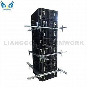 [Hot Item] China Manufacture Customized Adjustable Plastic Formwork Walls Slabs Columns Modular for Building