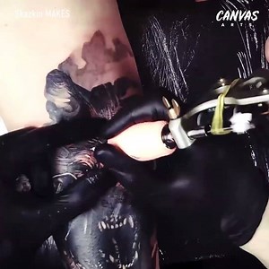 14K views · 167 reactions | What an amazing tattoo design! | Canvas Arts | Facebook