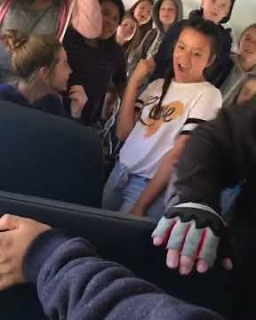 Kid FLIPS 🖕🏾 off the BUS DRIVER!!!!!!!!!