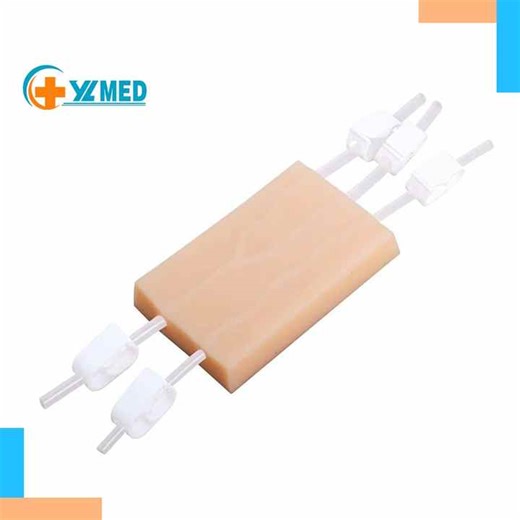 Silicone Human Simulated Skin Injection Practice Pad for Nurse IV Injection Training Pad Model Medical Practice Suture Pads