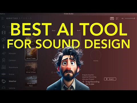The Best AI Tool for sound design!!