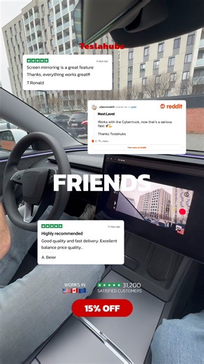 Teslahubs SpaceBox - Carplay Kit! FITS EVERY TESLA MODEL & YEAR,...