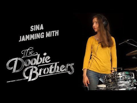 Sina jamming with The Doobie Brothers