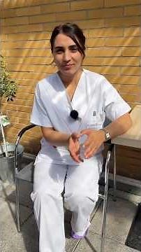 Sara startet mit ihrem Anpassungskurs bei den DRK Kliniken Berlin