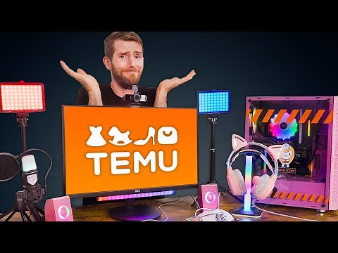 You Wanted a TEMU Gaming Setup…You were wrong.