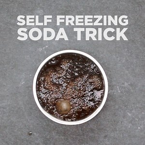 363K views · 140 reactions | 磻 Craving a slushie? Make one in an instant using this self freezing soda trick! Read the free guide here: https://bit.ly/3i5FFpf | DIY Projects | Facebook