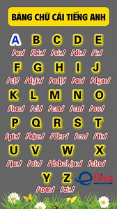 270K views · 3K reactions | Học ngay Bảng chữ cái tiếng Anh cực dễ dàng #eflita #tuvungtienganh #tienganhchobe #tienganhtreem | Eflita Edu - Tiếng Anh Gia Đình | Facebook