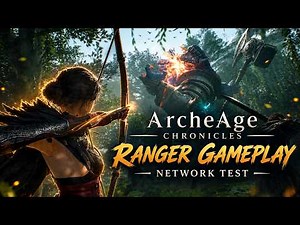 ArcheAge Chronicles Gameplay - Network Test | 4K Max Settings