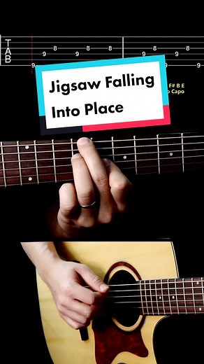 Learn to Play 'Jigsaw Falling Into Place' by Radiohead | Guitar Tutorial