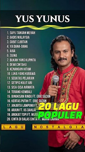 YUS YUNUS | Nostalgia Lagu Dangdut Lawas Populer