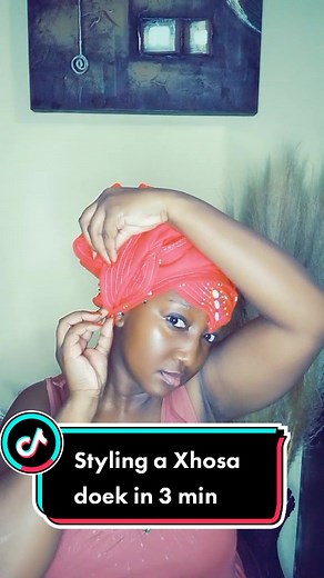 How to Style a Xhosa Doek in 3 Minutes! Step-by-Step Tutorial
