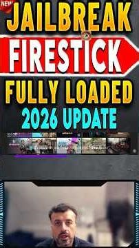 🔴How to Jailbreak Firestick in 2026 (Fully Loaded In 60seconds !)