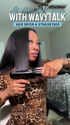 Wavytalk Wet to Dry Hair Straightener - Fast Styling & Enhanced Protection