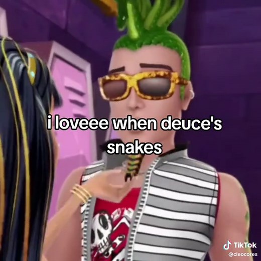 Deuce Gorgon and Cleo's Heartfelt Monster High Moments