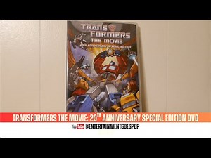 Transformers: The Movie (1986) DVD Unboxing 📀 | 20th Anniversary Edition