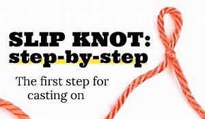 How to Tie a Slip Knot for Knitting