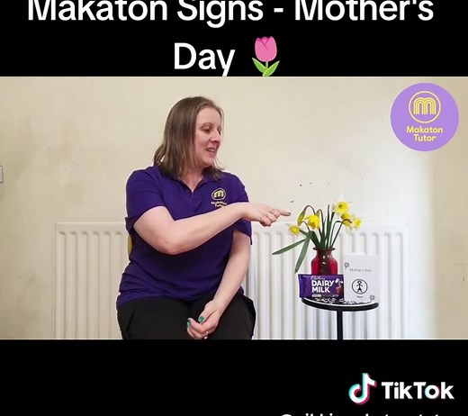 Makaton Signs for Mother's Day