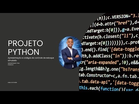 Sistema de Controle de Estoque em Python | Projeto Acadêmico + Demonstração