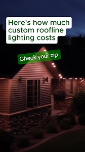 The cost of a new, permanent roofline lighting may surprise you (like Christmas morning and presents under the tree kind of surprise). 😉 (learn more)​ Powered by Oelo. | LeafFilter Gutter Protection