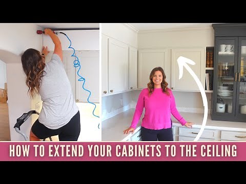 HOW TO EXTEND YOUR CABINETS TO THE CEILING | Home Renovation Ep. 21