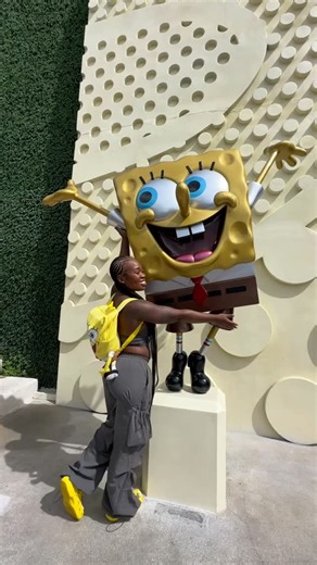 Ericka J.® 💎 | THE INSPIRATION on Instagram: "My 29th birthday was a love letter to the little girl who would sit and watch SpongeBob on the couch laughing and dreaming about tasting a Krabby Patty! I’m not a regular mom, I’m a healed, cool, inner-child-activated mom!!! My babies get the version of me I needed growing up. The soft life, the safe life, the seen and heard life ✨ Everything I pour into myself, I pour into them. This is why I show up the way I do. This is why I move with purpose. H