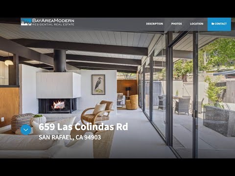 SOLD: Original Eichler Tour with modernized amenities - Eichler Beams to highlight architecture