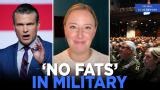 Pete Hegseth DECLARES WAR on 'FATS' In The Military - 12:30 Report | TRENDING