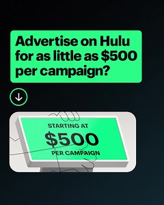 Now businesses of all sizes can advertise with Hulu Ad Manager! | Hulu