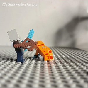 Sword fight with a twist #stopmotion #lego #legostopmotion #fight