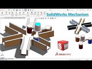 Solidworks mechanism animation tutorial | Solidworks assembly | Motion study in Solidworks