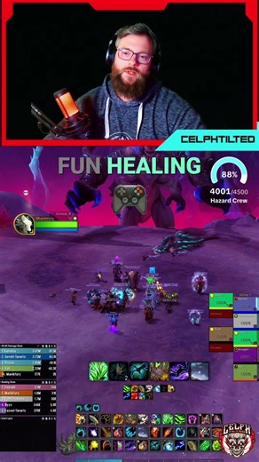 From Raszageth Healer to Fire Mage: My WoW Raid Journey #shorts