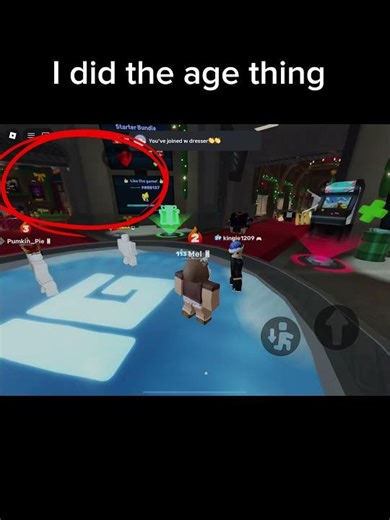 Roblox ur game is bad cuz of the age reveal😭