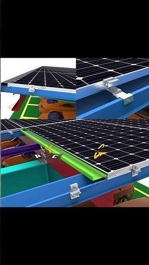 BIPV Waterproof Solar Carport – 2025 Installation & EV Charging