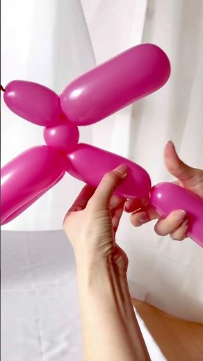 簡単！風船で作る🐰うさぎバルーンアート(Balloon)