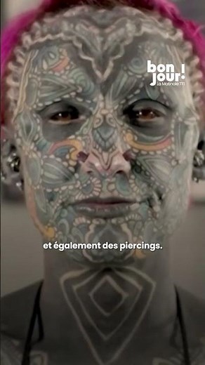 Record : la femme la plus tatouée du monde a 99,98% de son corps recouvert de tatouages
