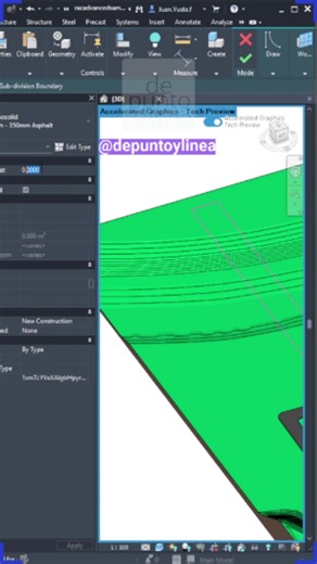 🚀 REVIT 2026: Mejoras en los sólidos topográficos | Tips REVIT En este video revisaremos una de las nuevas herramientas de Revit 2026, en este caso las mejoras en los toposólidos (Toposolids). → Mejora de la subdivisión: Se agregó la opción de crear subdivisiones con valores negativos o positivos. → Precisión del volumen de la región nivelada: Se han revisado los métodos para calcular los volúmenes de corte y relleno de una región nivelada para lograr una mayor precisión. Los volúmenes adiciona