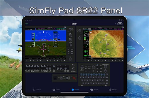 SimFly Pad SR22 免费面板已发布