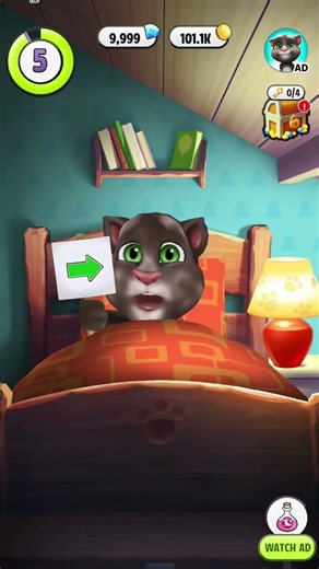 Talking Tom Cat funny 🤩 #shorts #catvideos #talkingtom #tom #mytalkingtom