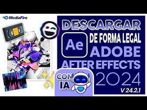✅ Descargar ADOBE AFTER EFFECTS 2024 gratis | CON IA