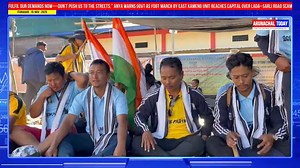 13K views · 140 reactions | Fulfill Our Demands Now—Don’t Push Us To The Streets,” ANYA Warns Govt As Foot March By East Kameng Unit Reaches Capital Over Lada–Sarli Road Scam | Arunachal Today | Facebook