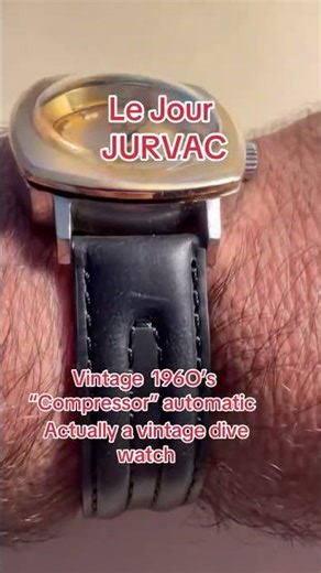 Le Jour Jurvac , “compresor “ a Classic dive watch design