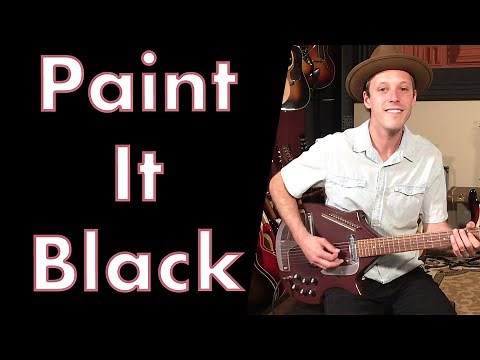 Rolling Stones Paint It Black Guitar Lesson + Tutorial
