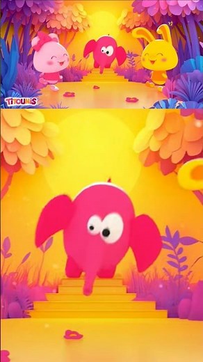 THE ELEPHANT - FRENCH NURSERY RHYMES FOR KIDS AND BABIES