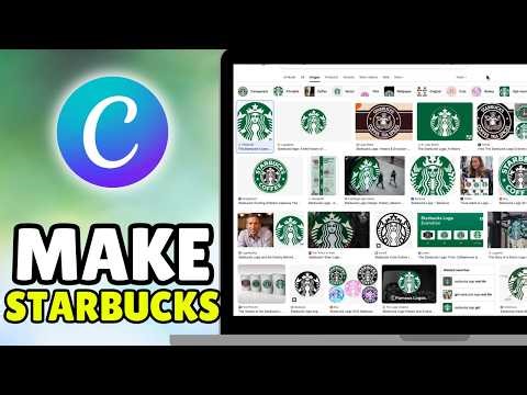 How To Make Starbucks Logo In Canva (2026) - Full Guide
