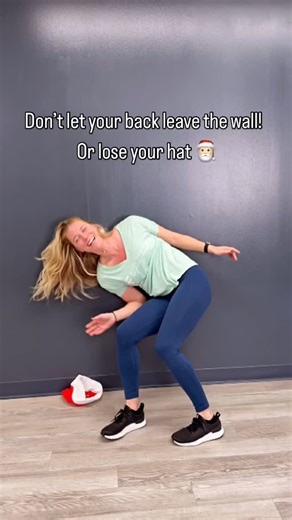 Functionize Health & PT | Redefining Physical Therapy in ATL on Instagram: "A wall sit… but make it festive and silly. 🔥🎄 Keep your back glued to the wall while you rotate around — it challenges quad endurance, pelvic control, and rotational stability (sneaky hard). 🎄 FITMAS CHALLENGE: Try the Sit & Spin and tag us! Best (or funniest) one wins a prize!"