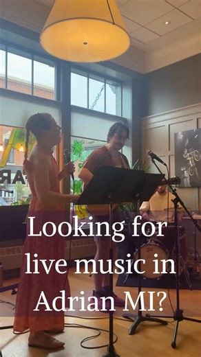 Free music downtown Adrian in the Croswell City Hall alleyway on Wednesdays 🎸 #livemusic #adrianmichigan #croswelloperahouse #events #free #southeastmichigan | The Croswell Opera House