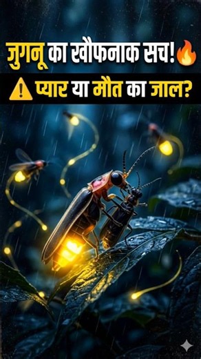 जुगनू का खौफनाक सच! ⚠️ | The Dark Side of Fireflies 🪰✨ #shorts #shortsfeed #shortvideo