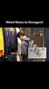 Weird notes to strangers! - - - - - - - #instagramreels #fyp #viral #fyp #explorepage #prank #pranks #funnyvideos #funny #prankvideo #trending #pranksgonewrong #prankster #reels | NottAlejandro